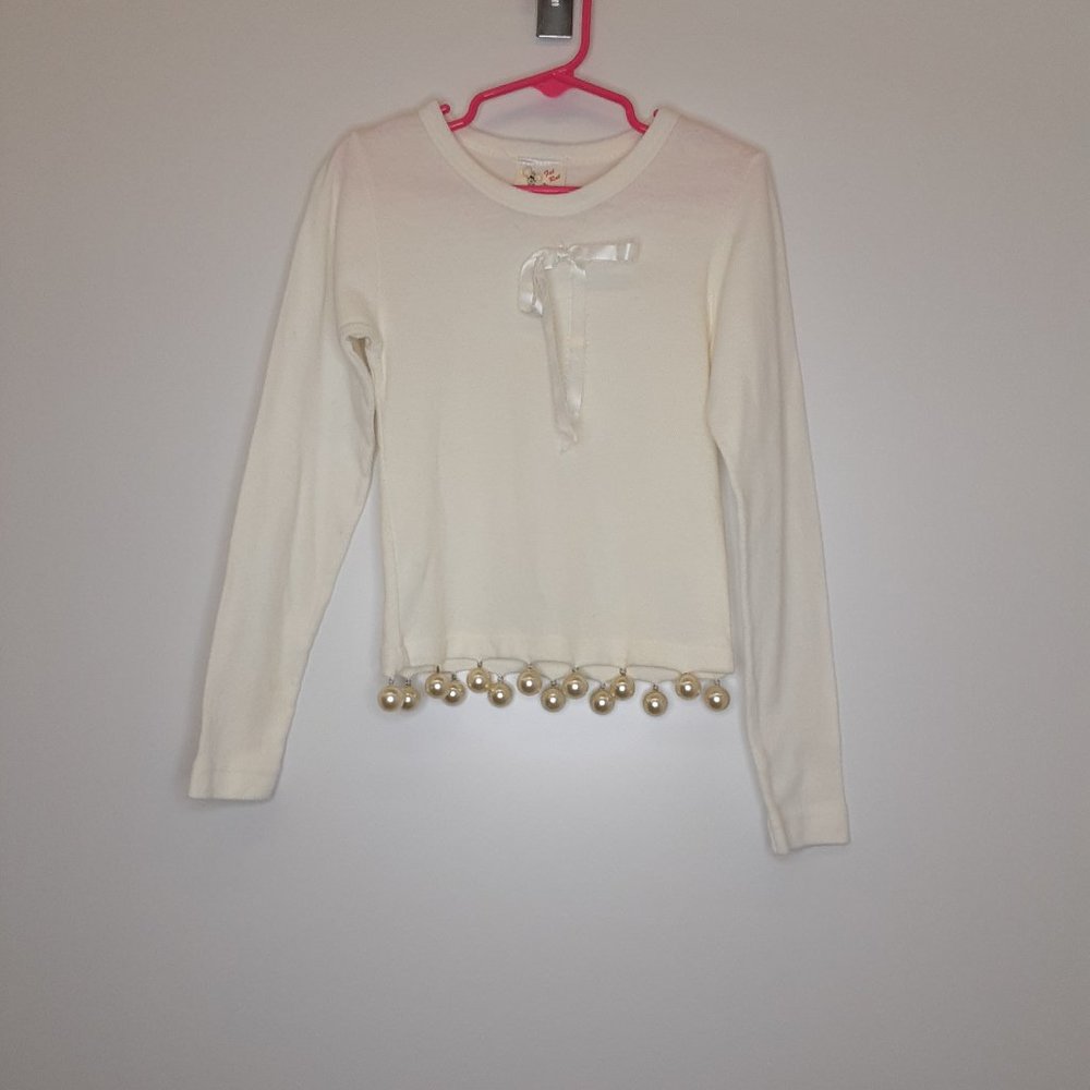 Girls Pearl Top